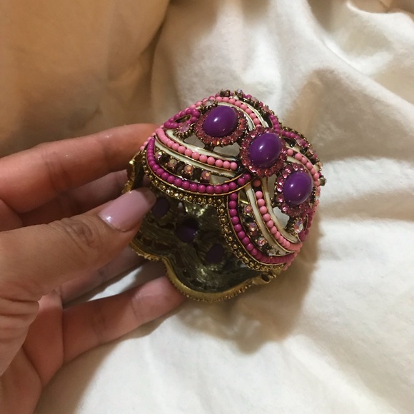 Beautiful purple stones bracelet - Picture 2 of 6